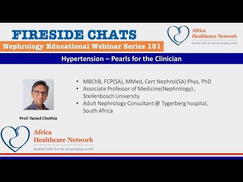 Hypertension: Pearls for the Clinician : Prof. Yazied Chothia : Series 151