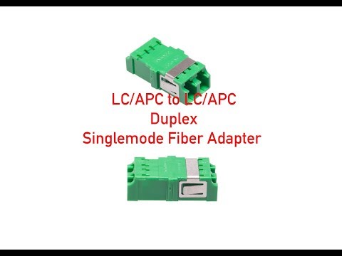 LC/APC to LC/APC Duplex Singlemode Fiber Adapter  P#701