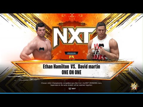 WWE 2K24 AWA wrestling: Ethan Hamilton vs David Martin