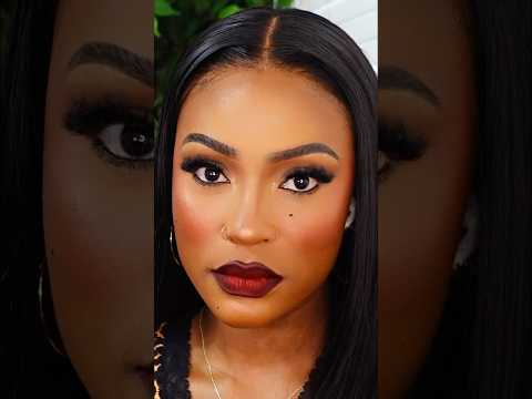 FULL GLAM MAKEUP TUTORIAL #brownskin #makeuptutorial #darkskin