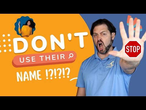 Don't use people's name when cold calling for real estate leads?!