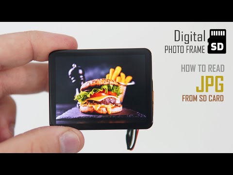 Let's Make a Mini Digital Photo Frame: How to Display JPG Files from an SD Card