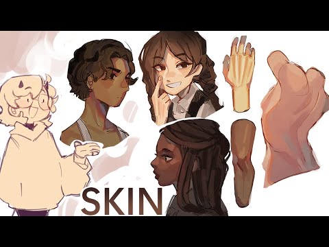 How to color and render skin