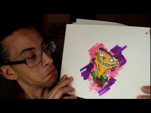 How I Draw Ed from Ed, Edd, n Eddy in 60 Seconds