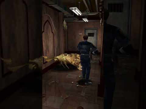 What happens if you use the flamethrower on moths in Resident Evil 2  #biohazard  #gaming #rebhfun