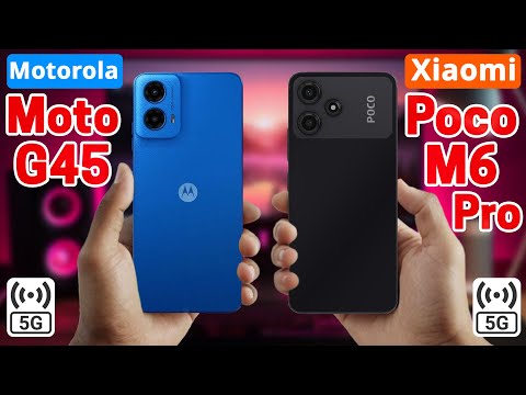 Motorola Moto G45 Vs Poco M6 Pro | Specs Comparison 💥 Which One's Better?