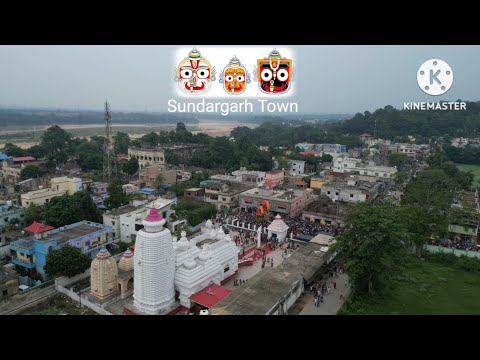 Vlog994 👉Drone View of  Sundargarh Town Rathayatra 2024