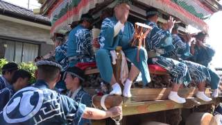 佐原の大祭2017夏　中日　山車巡行（10）