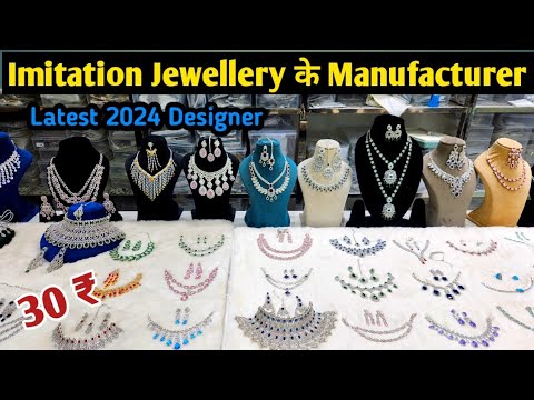 Latest Premium Imitation Jewellery Collection/ Imitation Jewellery factory Kundan Meenkari Oxidised