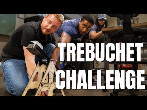 Trebuchet Competition - 1B Annual Engineering Challenge! (2023)