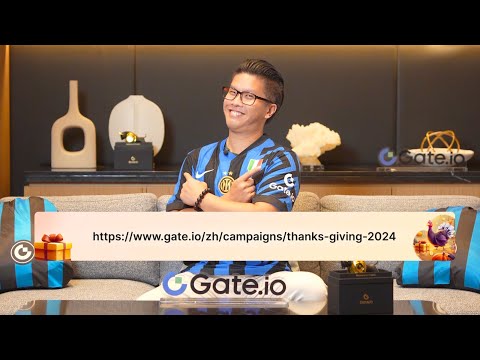 Gate.io’s CBO celebrates Thanksgiving with a meaningful gift to all users