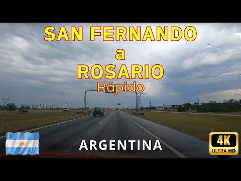 Buenos Aires Argentina - San Fernando to Rosario in half an hour - trip 37