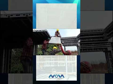 Slab Installation using Nova Formworks | Formworks System | Plastic Formwork