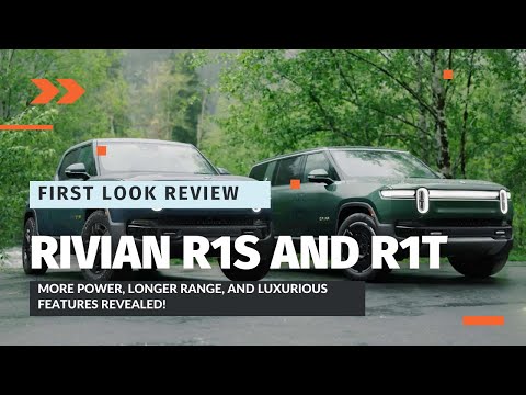 2025 Rivian R1T and R1S First Look Review | Performance, Features, and Detailed Specs