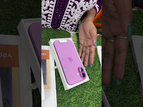 iPhone 16 Pink Unboxing #iphone16 #bollywood #music #love