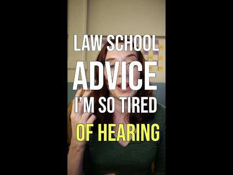 Tips for Law Students | Advice to Avoid Part 2