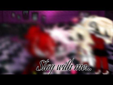 Stay with me... / Angst why ofc 🥰 / Dead Alastor AU / My AU / Gacha Club Hazbin Hotel | Night