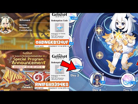 ✅OFFICIAL!! Version 5.1 Brings INSANE QoL Changes & 10 Welkin Giveaway – Genshin Impact