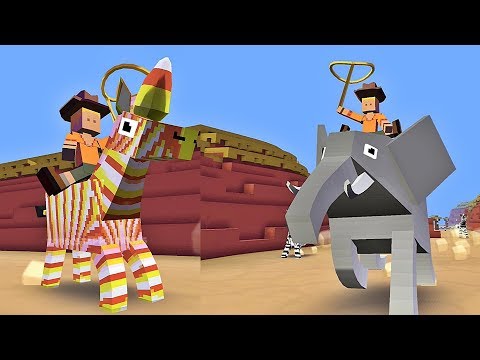 Zoo Animals Game for Kids 🦏 Rodeo Stampede Sky Zoo Safari App