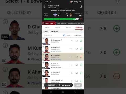 dc vs kkr dream11 prediction ? dc vs kkr dream11 prediction #dream11team #dream11prediction