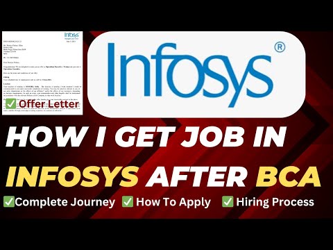 Infosys Journey After BCA🔥 | Infosys Journey