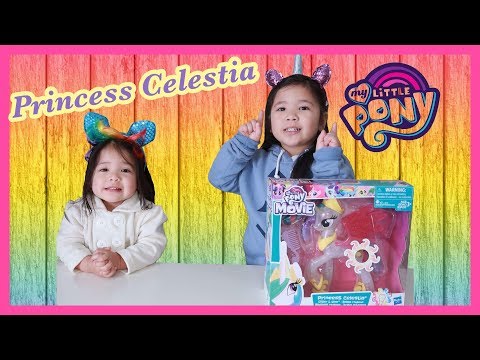 Unboxing My Little Pony Princess Celestia Glitter & Glow