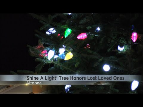 Altoona 'Shine a Light' tree lit to honor lost loved ones