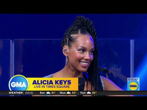 Alicia Keys - Like You'll Never See Me Again - Best Audio - Good Morning America - June 7, 2023