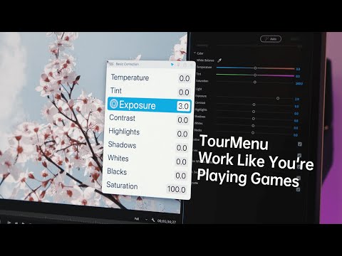 Video editing with TourBox | Color grading, photo retouching, drawing versatile controller