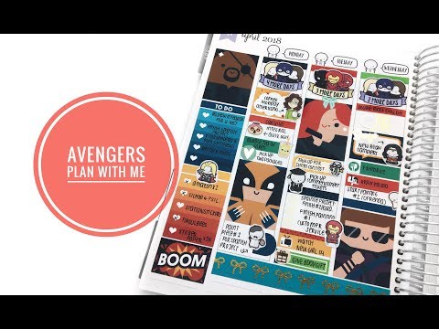 plan with me: avengers infinity wars (ft. oddloop)