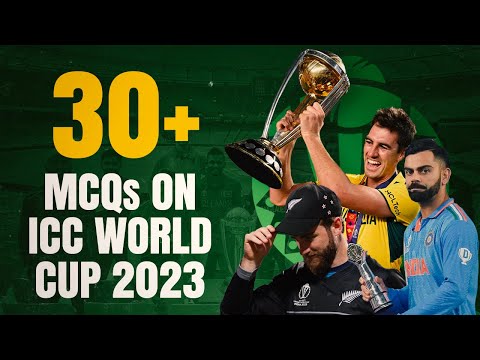 30+ MCQs on World Cup 2023 | For all competitive exams