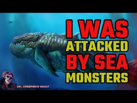 Attacked by Sea Monsters | HORROR STORIES BY THE BEACH [ASMR WAVE SOUNDS]