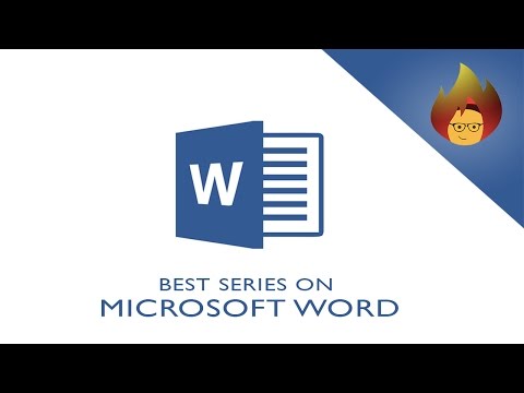 Best Series on Microsoft Word