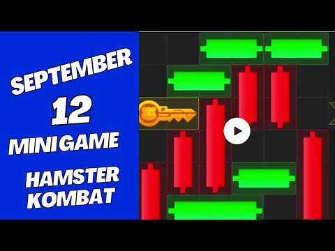 12 September Mini game puzzle#hamsterkombatkey #hamsterkey #minigamehamsterkombat