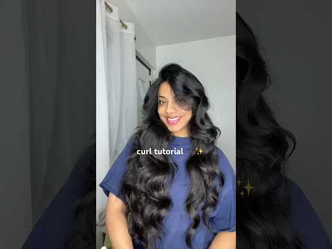 I love these curls!! 🤗 #hairtutorial #hairtok #hairshorts #heynuraaa #wavyhair #curlyhair