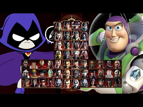 Mortal Kombat 9 - RAVEN TEEN TITÃNS & BUZZ LIGHTYEAR - Expert Tag Ladder - Gameplay @(1080p) 60ᶠᵖˢ ✔