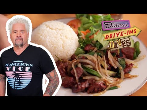 Guy Fieri Circles Back for MAGICAL Shaken Beef in FL | Diners, Drive-Ins and Dives | Food Network