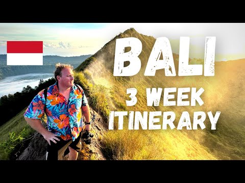 3 WEEK BALI ITINERARY 2023