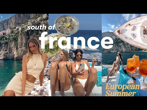 FRANCE 2024 VlOG: cote d'azure with friends, best places to go