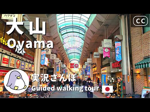 【4K CC】Oyama（大山）Tokyo  Live Walk - Japan Walking Guided Tours