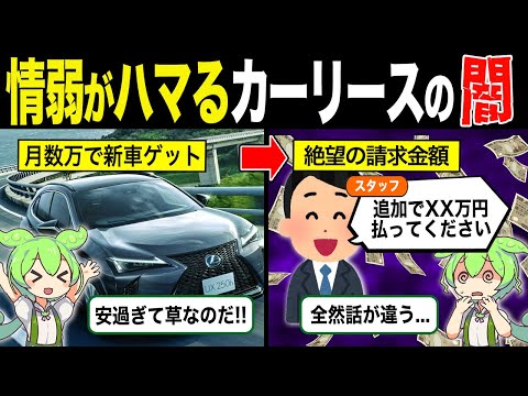 【実話】カーリースを契約したずんだもんの末路【ずんだもん＆ゆっくり解説】