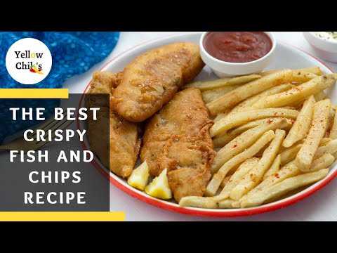 Crispy Homemade Fish and Chips Recipe: Restaurant-Quality at Home!