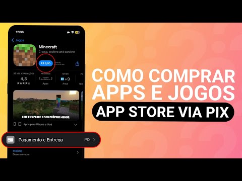 COMO COMPRAR APLICATIVOS NA APP STORE PELO PIX