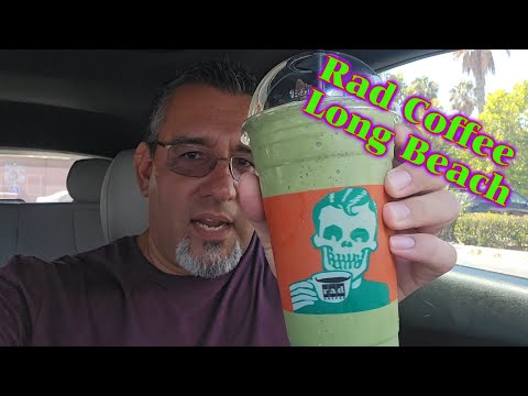 Rad Coffee | Long Beach | Frankenstein Blended Drink Review