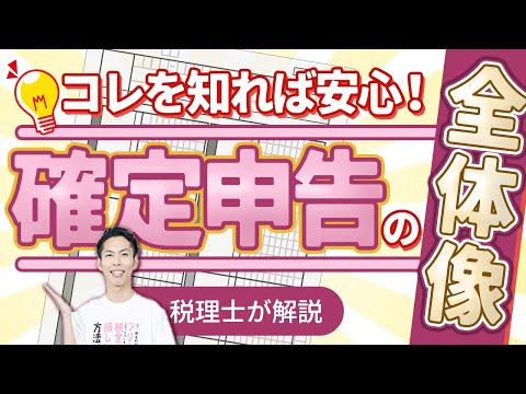 第2回 全体像を確認してから確定申告書を作成した方がラク！【フリーランスの確定申告講座 #2】