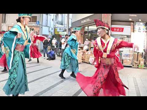 [4k] TACYON　よさこいリターンズ　はりまや橋商店街　2回目の1回目　2022年11月12日