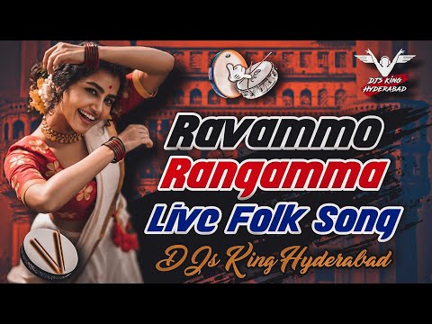 Ravammo Rangamma live Folk Song mix by DJs King Hyderabad