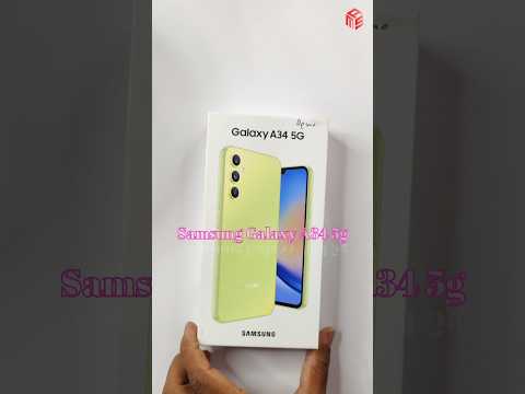 Samsung Galaxy A34 5g Unboxing || #shorts #viral #short