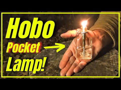 Hobo Pocket Lamp! [ Trench Art! ]