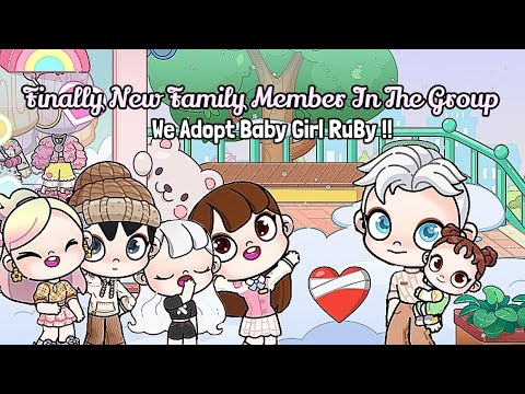 Finally New Family Member In The group !! 🪴 || We AdopT A Baby Girl 💗 RuBy !! || The Fantastic Five🐾